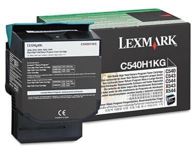 Lexmark C540-C540H1KG Siyah Orjinal Toner Yüksek Kapasiteli
