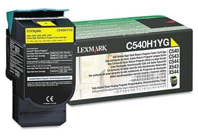 Lexmark C540-C540H1YG Sarı Orjinal Toner Yüksek Kapasiteli