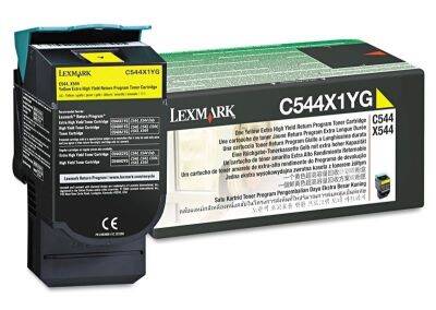 Lexmark C544-C544X1YG Sarı Orjinal Toner Extra Yüksek Kapasiteli