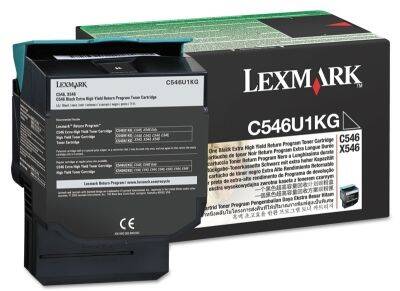 Lexmark C546-C546U1KG Black Original Toner Extra High-Power - 1