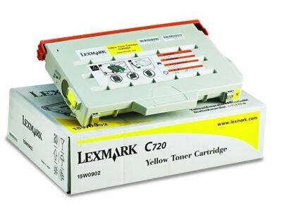 Lexmark C720-15W0902 Sarı Orjinal Toner