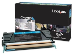 LEXMARK - Lexmark C746-C746A1CG Mavi Orjinal Toner