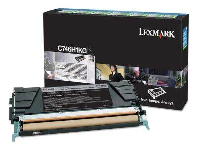 Lexmark C746-C746H1KG Siyah Orjinal Toner - 1