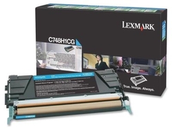 LEXMARK - Lexmark C748-C748H1CG Mavi Orjinal Toner Yüksek Kapasiteli