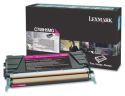 LEXMARK - Lexmark C748-C748H1MG Kırmızı Orjinal Toner Yüksek Kapasiteli