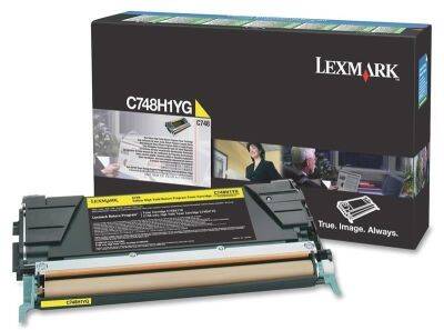 Lexmark C748-C748H1YG Yellow Original Toner High-Power - 1