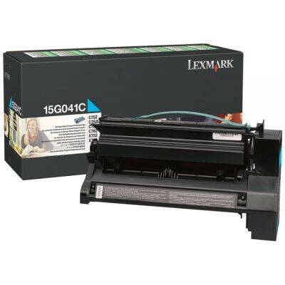 Lexmark C752-15G041C Mavi Orjinal Toner