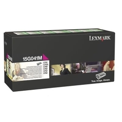 LEXMARK - Lexmark C752-15G041M Kırmızı Orjinal Toner