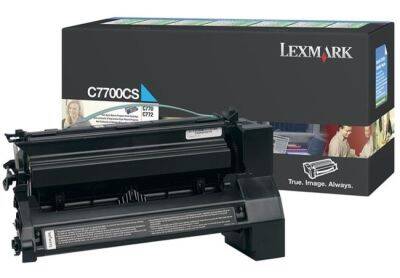 Lexmark C770-C7700CS Cyan Original Toner - 1