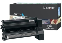 LEXMARK - Lexmark C770-C7700CS Mavi Orjinal Toner