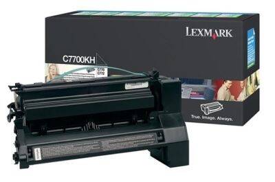 Lexmark C770-C7700KH Siyah Orjinal Toner Yüksek Kapasiteli