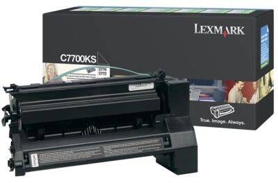 Lexmark C770-C7700KS Siyah Orjinal Toner