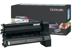 LEXMARK - Lexmark C770-C7700MS Kırmızı Orjinal Toner