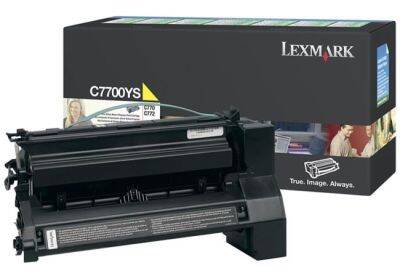 Lexmark C770-C7700YS Sarı Orjinal Toner