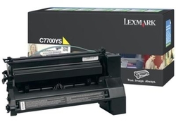 Lexmark C770-C7700YS Yellow Original Toner - LEXMARK