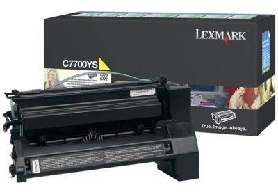 Lexmark C770-C7700YS Yellow Original Toner - 1