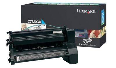 Lexmark C772-C7720CX Mavi Orjinal Toner Extra Yüksek Kapaiteli