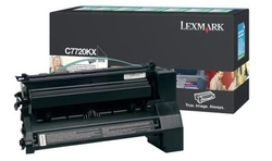 LEXMARK - Lexmark C772-C7720KX Siyah Orjinal Toner Extra Yüksek Kapaiteli