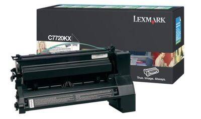 Lexmark C772-C7720KX Siyah Orjinal Toner Extra Yüksek Kapaiteli