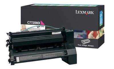 Lexmark C772-C7720MX Kırmızı Orjinal Toner Extra Yüksek Kapaiteli