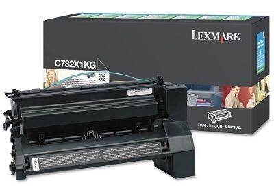 Lexmark C782-C782X1KG Siyah Orjinal Toner Extra Yüksek Kapasiteli