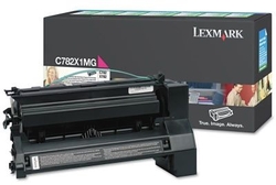 LEXMARK - Lexmark C782-C782X1MG Kırmızı Orjinal Toner Extra Yüksek Kapasiteli