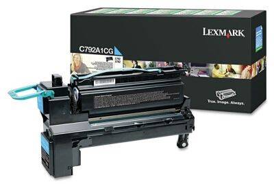 Lexmark C792-C792A1CG Mavi Orjinal Toner