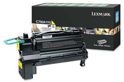 Lexmark C792-C792A1YG Sarı Orjinal Toner