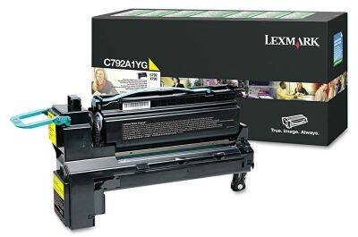 Lexmark C792-C792A1YG Yellow Original Toner - 1
