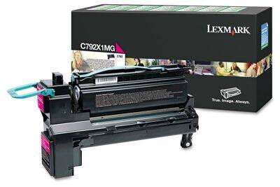 Lexmark C792-C792X1MG Kırmızı Orjinal Toner Yüksek Kapasiteli