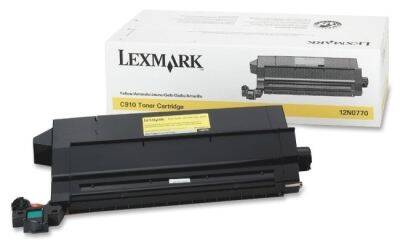 Lexmark C910-12N0770 Sarı Orjinal Toner