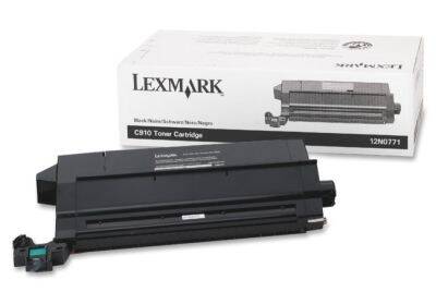 Lexmark C910-12N0771 Siyah Orjinal Toner