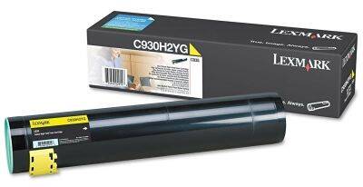 Lexmark C935-C930H2YG Sarı Orjinal Toner