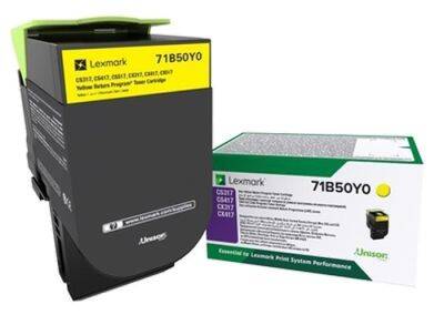 Lexmark CS317-71B50Y0 Yellow Original Toner - 1
