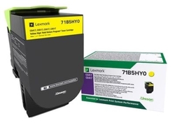 Lexmark CS417-71B5HY0 Yellow Original Toner High-Power - LEXMARK