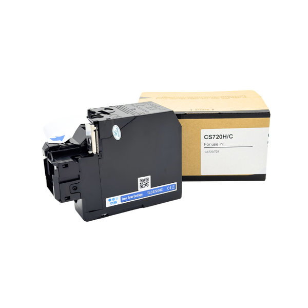 Lexmark CS720-74C5SC0 Cyan Compatible Toner High-Power - 6