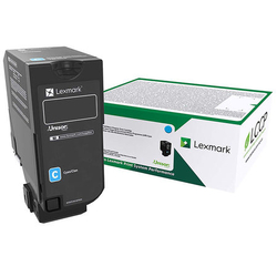 Lexmark CS727-75B20C0 Mavi Orjinal Toner - 1