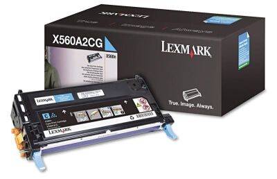Lexmark X560-X560A2CG Cyan Original Toner - 1