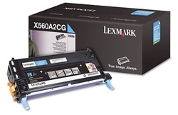 LEXMARK - Lexmark X560-X560A2CG Mavi Orjinal Toner