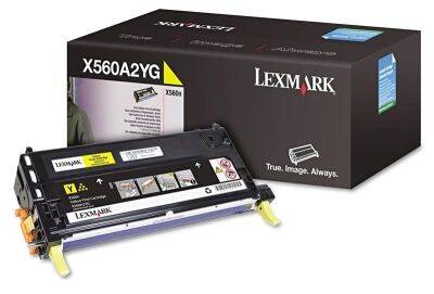 Lexmark X560-X560A2YG Sarı Orjinal Toner