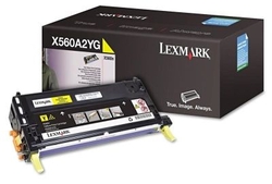 Lexmark X560-X560A2YG Yellow Original Toner - LEXMARK