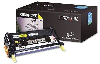 Lexmark X560-X560H2YG Yellow Original Toner High-Power - 1