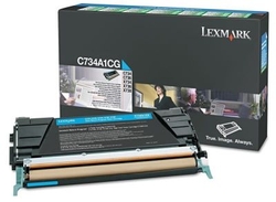 Lexmark X746-X746A1CG Cyan Original Toner - LEXMARK