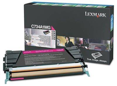 Lexmark X746-X746A1MG Kırmızı Orjinal Toner