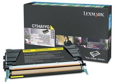 Lexmark X746-X746A1YG Sarı Orjinal Toner