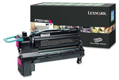 Lexmark X792-X792X1MG Kırmızı Orjinal Toner Yüksek Kapasiteli