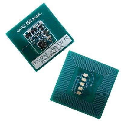 Lexmark X940-X945X2YG Sarı Toner Chip