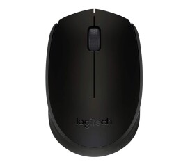 Logitech B170 Wireless Mouse Black – Plug-and-Play with USB Receiver, Comfortable Use - Logitech