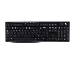 Logitech K270 Kablosuz Klavye Siyah - 1