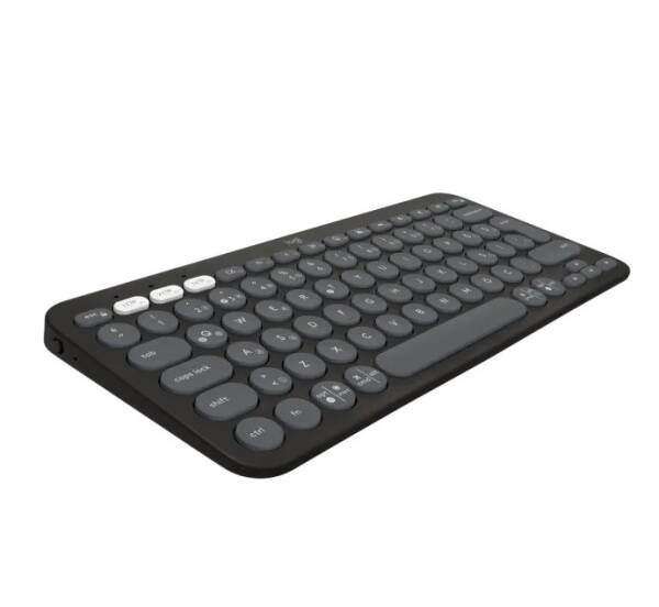 Logitech K380S Pebble-Key Bluetooth Keyboard Black - 2